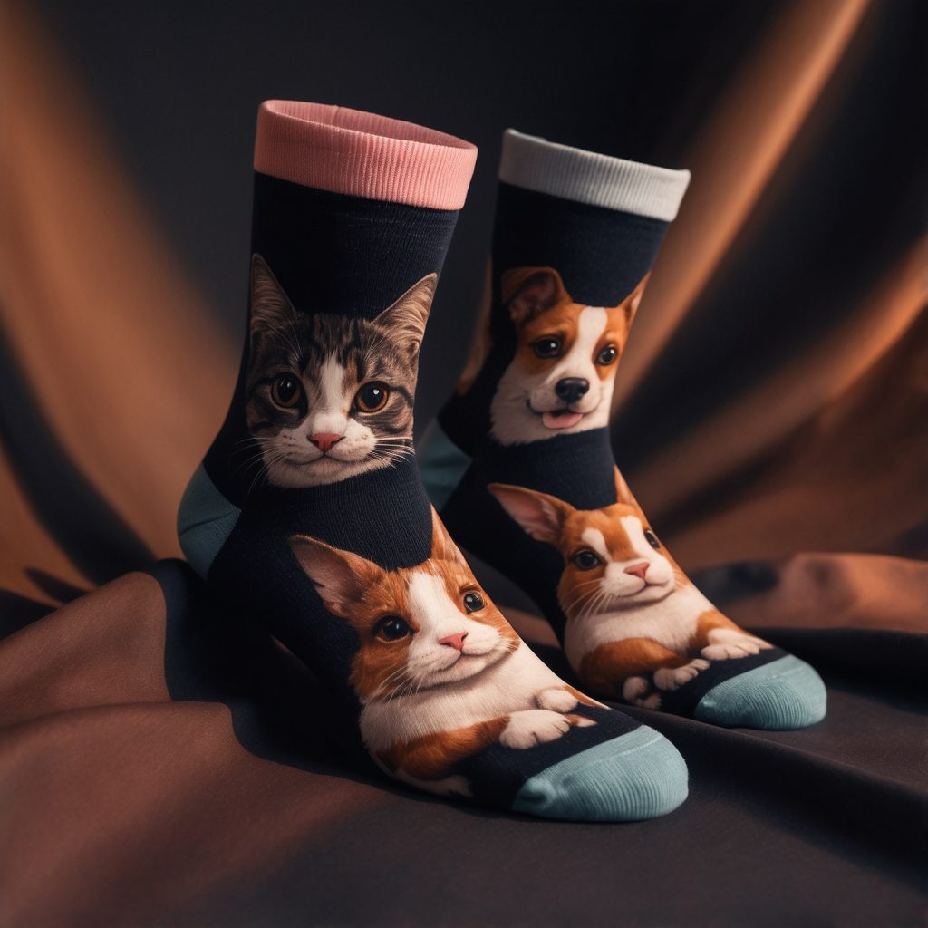 Custom pet socks