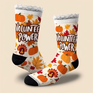 custom Thanksgiving socks